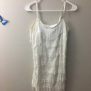 white party wear dress.